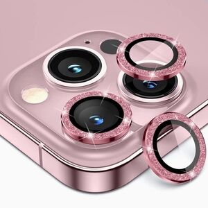 Camera lens tempered glass protector for iPhone 14 Pro iPhone 14 Pro Max Pink